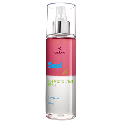 Soul Cosmopolitan Twist Deo Colônia Body Mist 190ml